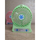 Вентилятор настільний usb Mini Fan з акумулятором, Портативний настільний вентилятор, мінівентилятор