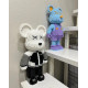 Конструктор Magic Blocks 4300 деталей у формі ведмедика Bearbrick Black and White, Конструктор 3д наноблок