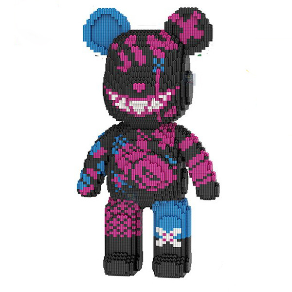 3D конструктор для «Jinx» Magic Blocks Bearbrick, 3031 деталей / Конструктор з дрібними деталями