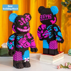 3D конструктор для «Jinx» Magic Blocks Bearbrick, 3031 деталей / Конструктор з дрібними деталями