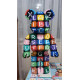 Конструктор Алфавіт 40 см 3D у формі Magic Blocks bearbrick з мініблоків, наноблок 3D конструктори