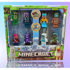 Набір фігурок 8шт Minecraft My World, міні фігурки 4см Майнкрафт