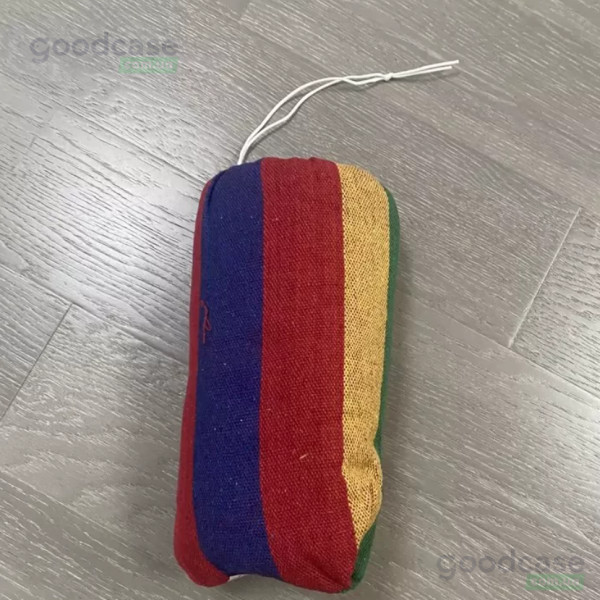 Гавайський гамак без планки 200×80 см, помаранчевий, одномісний, для дачі та відпочинку