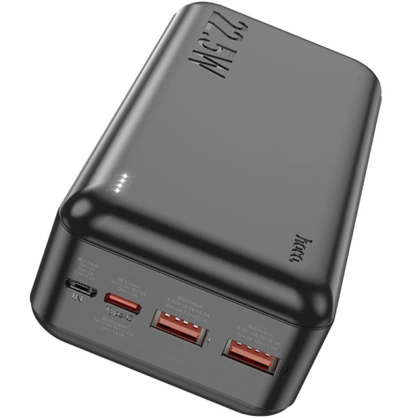 Hoco j101b power Bank 30000 mah 22.5w зарядний пристрій