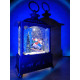 Зимова казка музичний новорічний світильник, декор світильник від usb Snow Lantern