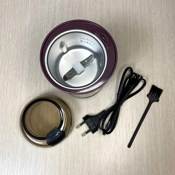 Кавомолка електрична polisher XL-742 портативний млин для дому 150 Вт 50г