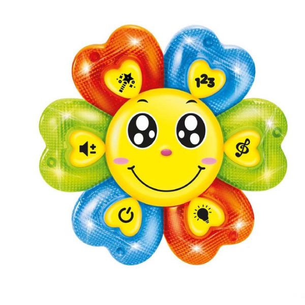 Музична інтерактивна іграшка-квітка для дітей, розвиваюча гра Limo Toys