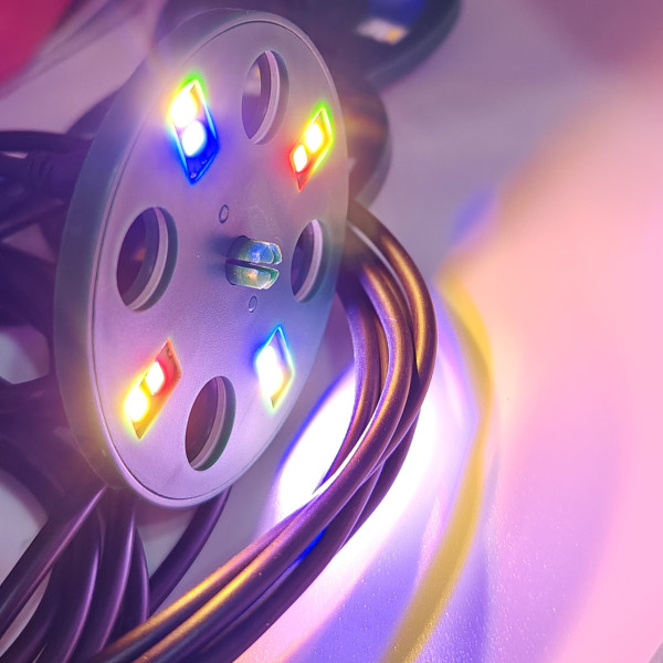Міні теплиця для розсади з Led підсвічуванням 5 лотків по 9 комірок на підвіконня, Домашній міні парник для зелені та розсади