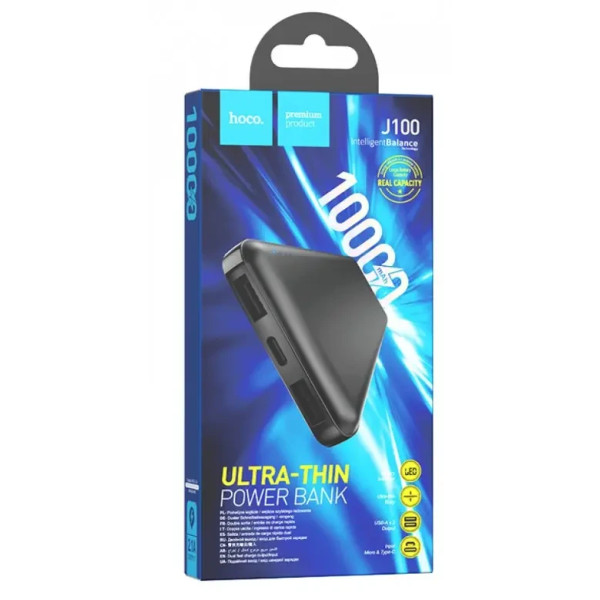 Портативний зарядний пристрій Power Bank Hoco J100 10000 mAh