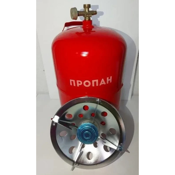 Газовий балон 12л червоний