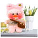 М'яка іграшка Huada Toys качка в окулярах Lalafanfan 35 см