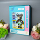 Конструктор Magic Blocks 3D Наномагічні блоки у формі ведмедика Bearbrick "Космос"