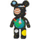 Конструктор Magic Blocks 3D Наномагічні блоки у формі ведмедика Bearbrick "Космос"