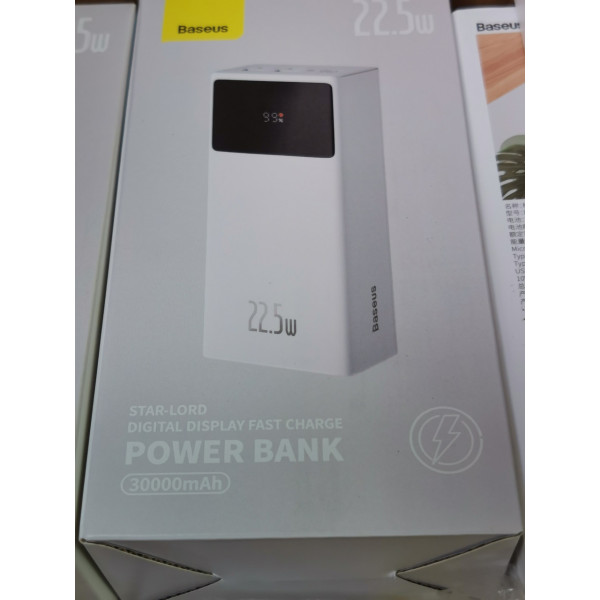 Повер банк Baseus 22.5w 30000 mah Star Lord  с быстрой зарядкой ( quick charge 3.0 power bank)