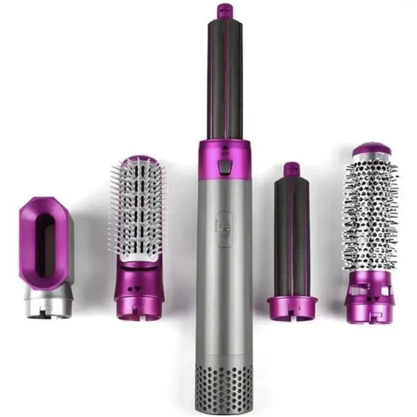 Стайлер для волосся 5 в 1 + шкіряний кейс DYSON