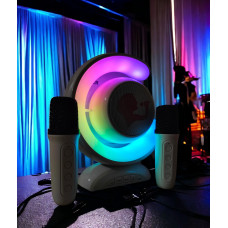 Дитяча портативна колонка-караоке G-Smart Lightshow YS-110: мікрофон, світильник і лампа в одному