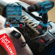 Акумуляторний гайковерт шурупокрут Makita 24v ручний  для дому з набором інструментів, акумуляторна дріль