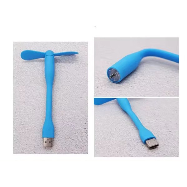 Гнучкий usb мінівентилятор універсальний, портативний usb вентилятор від повербанка та ноутбука