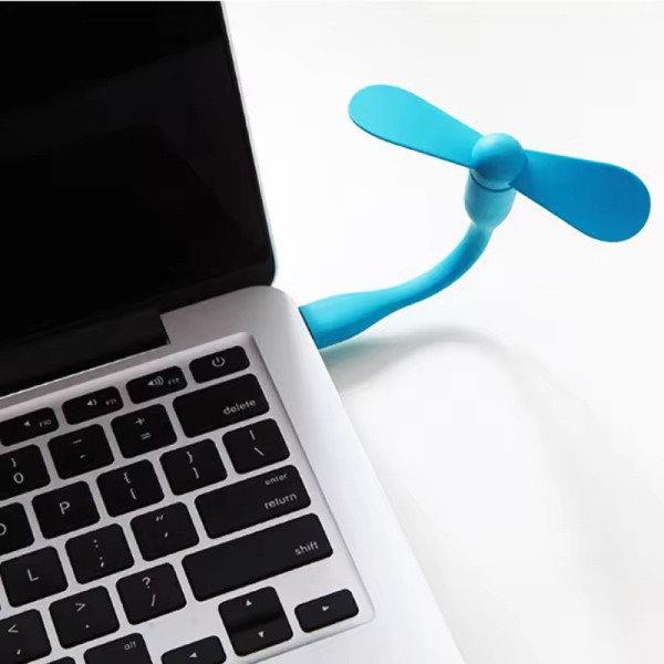 Гнучкий usb мінівентилятор універсальний, портативний usb вентилятор від повербанка та ноутбука