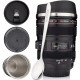 Термочашка об'єктив камери Canon EF 24-105 в стилі об'єктиву з кришкою термо-кухоль 300мл чорна