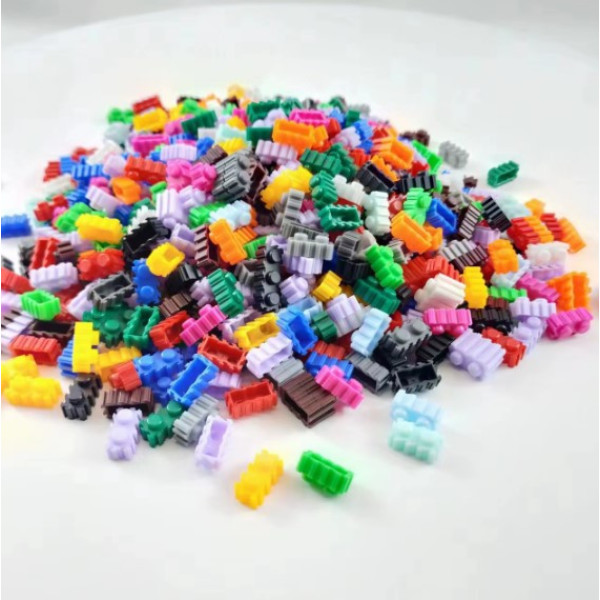 Конструктор Стіч синій 30 3D Magic Blocks, наноблок 3D дитячі конструктори