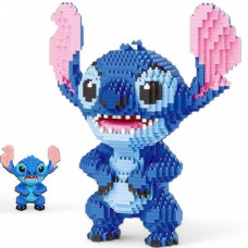 Конструктор Стіч синій 30 3D Magic Blocks, наноблок 3D дитячі конструктори