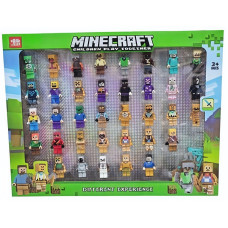 Набір міні фігурки Minecraft 36 шт, фігурки Майнкрафт 6 см