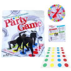 Підлогова гра Твістер 160 × 112 см для дітей і дорослих Twister Dance Party Game