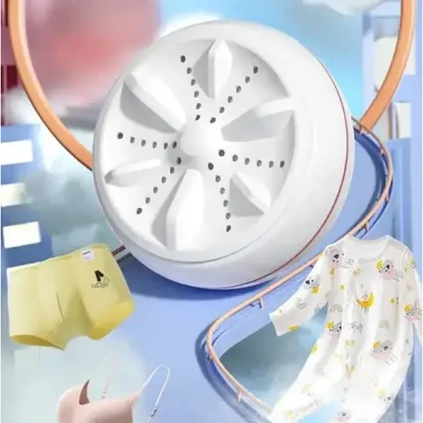 Портативна ультразвукова пральна машина з мініUSB Turbine Wash