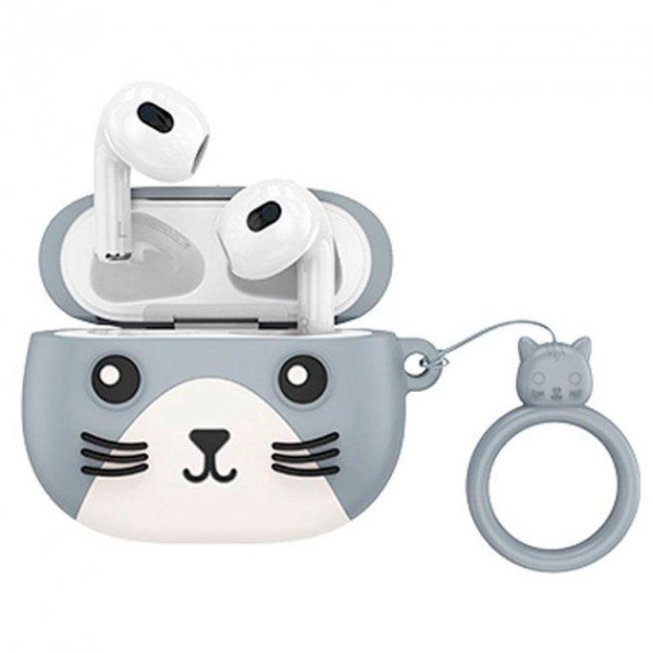 Бездротові навушники дитячі Bluetooth з мікрофоном HOCO CAT EW46 BT5.3