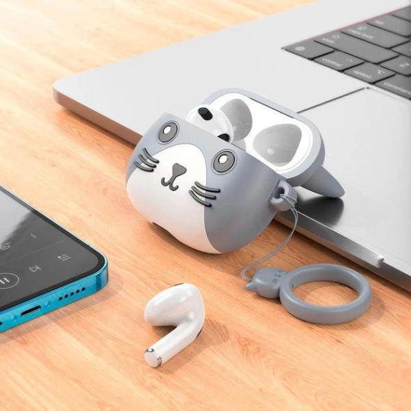 Бездротові навушники дитячі Bluetooth з мікрофоном HOCO CAT EW46 BT5.3