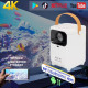 Домашній проєктор E350 4K HD з Android 11.0, дводіапазонним Wi-Fi 6.0, яскравістю 800 ANSI люмен і Bluet