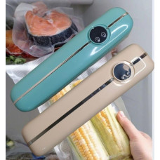 Вакуумний пакувальник для продуктів з Led-дисплеєм vacuum sealer Вакууматор домашній з автоматичним режимом
