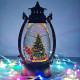 Новорічний музичний світильник зі снігом Water Lantern OO-01 нічник з ефектом снігу