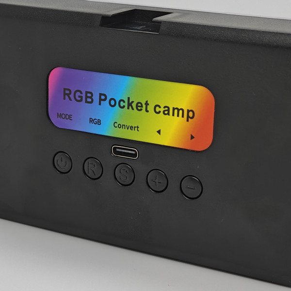 Портативний RGB відео світло на акумуляторі для телефону | Накамерний кишеньковий відео світло | Фітолампа