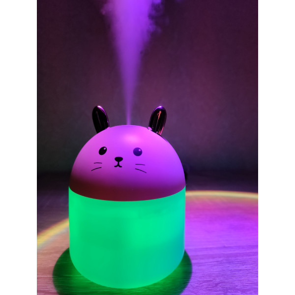 Увлажнитель и ночник 2 в 1 Humidifiers Rabbit (Котик )