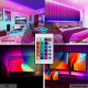Світлодіодна стрічка 5м різнокольорова RGB+USB