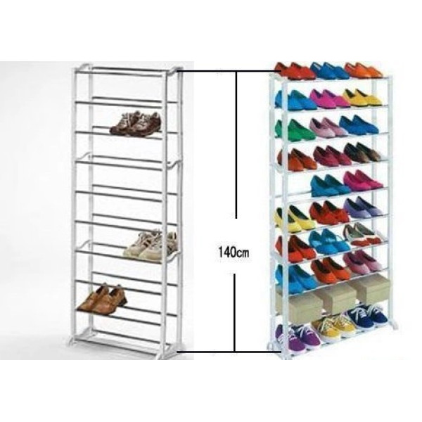 Органайзер полиця для взуття на 30 пар 10 полиць Amazing shoe rack