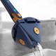 Трикутна швабра з автоматичним відтискачем Синя Multi function mop 360 градусів Багатофункціональна