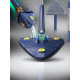 Трикутна швабра з автоматичним відтискачем Синя Multi function mop 360 градусів Багатофункціональна