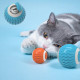 Інтерактивна іграшка обертова кулька Pet Gravity для кішок і собачок, розумний м'ячик дразилка на акумуляторі