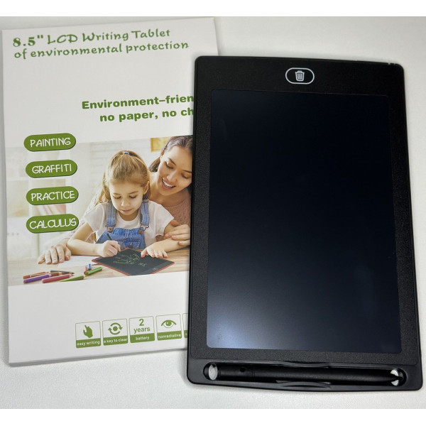 Детский планшет графический  8.5 дюймов для рисования монохромный экран для заметок и учебы разных цветов