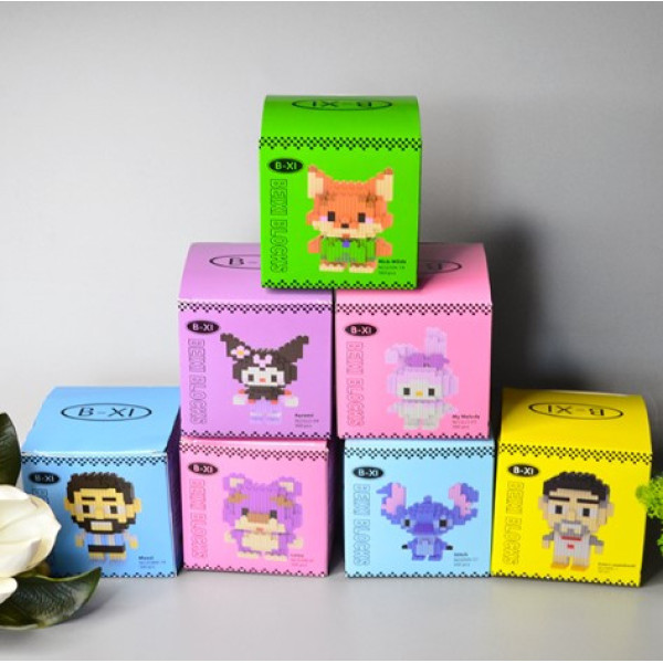 Дитячий мініконструктор Нік Вайлд Звілополіс Magic Blocks пазл із блоків, 3d конструктори на подарунок