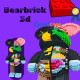 3D конструктор Magic Blocks «Dissected companion» Bearbrick 50 см - блоковий ведмедик у стилі KAWS, 4000+ деталей