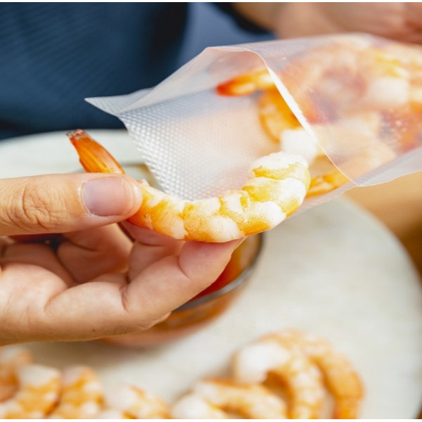 Комплект вакуумний пакувальник і рулон 20 см Вакууматор Vacuum Sealer і пакети для вакуумування