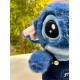 Стіч у комбінезоні 30 см Stitch, м'яка іграшка Стіч дісней у костюмі на подарунок дорослому та дитині