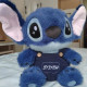 Стіч у комбінезоні 30 см Stitch, м'яка іграшка Стіч дісней у костюмі на подарунок дорослому та дитині