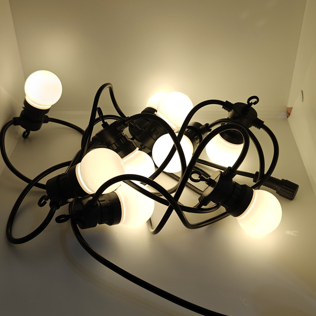 Ретро гірлянда Belt Light 5 м / 10 ламп — тепле біле світло