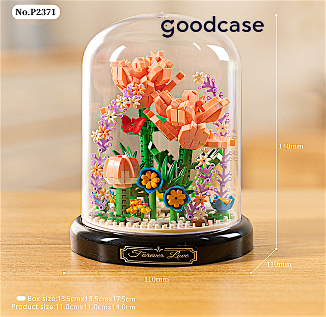 Конструктор Розовые Лилии P2371 - GoodCase
