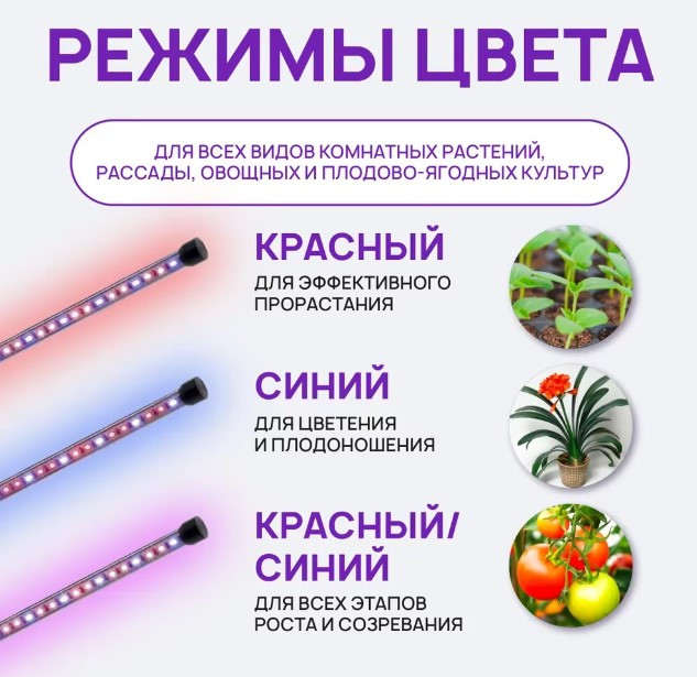 Универсальная лампа для успешного выращивания различных растений